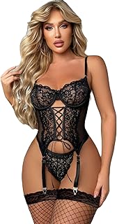 لانجيري بيبي دول مثير مع شرابات ورباط بقصة جديدة