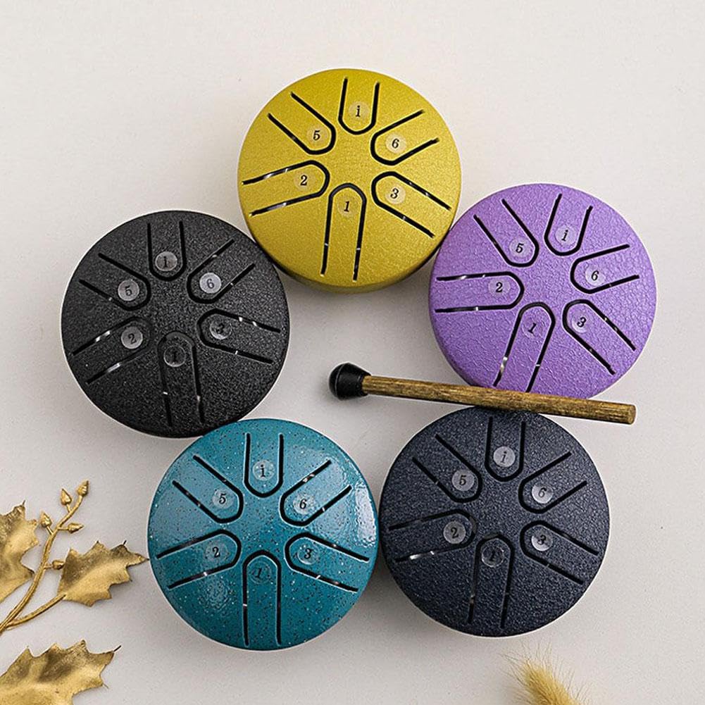 Tambour De Pluie Extérieur | Tambour à Langue En Acier 6 Pouces 11