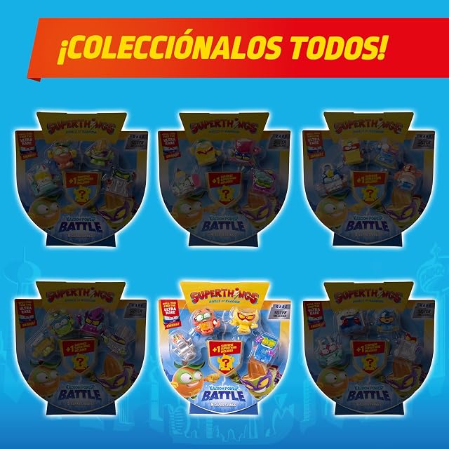Foto 6 de 8 de SUPERTHINGS KAZOOM Power Battle - Pack de 5. Contiene 5 SuperThings (Incluye 1 Figura Sorpresa y 1 capitán…