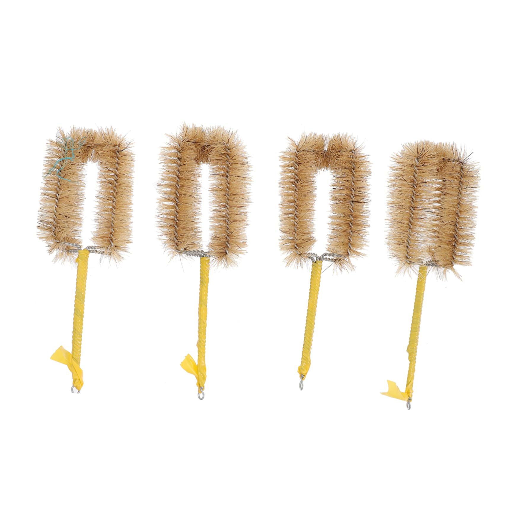 Healeved 4pcs Beaker Brush Experiment Brush Lab Flask Brush Bristles Flask Cleaning Brush Tube Brushes Laboratory Cups Brush Cleaners Chemical Experiment Flask Brush Pig Hair