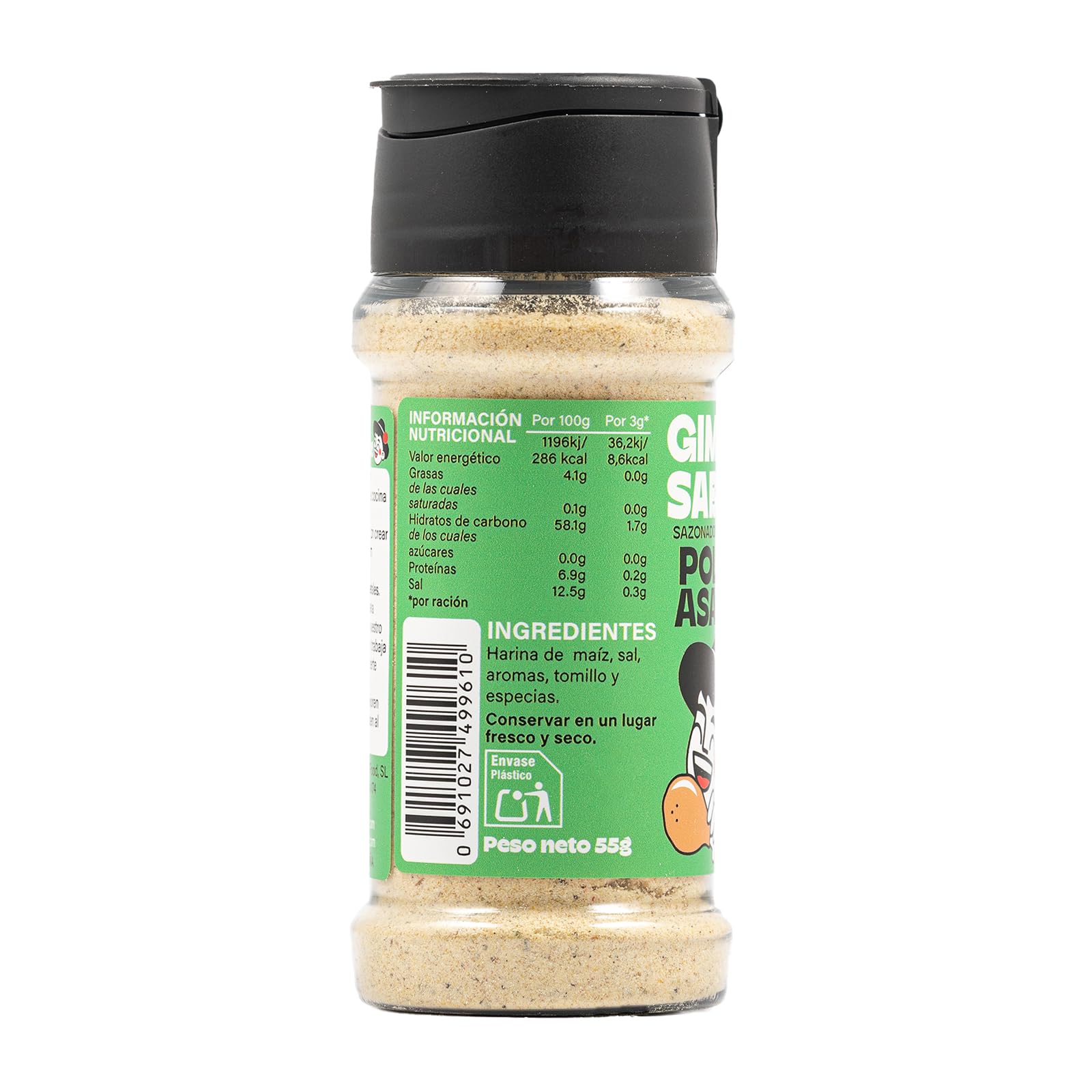 Gimme Sabor Pack dello Chef: 6 condimenti vegetali ai gusti di bacon al formaggio, tartufo, pollo arrosto, bacon, formaggio, panna acida.