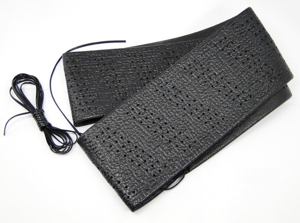 2 x Steering Wheel Cover – Steering Wheel Guards with Line Self Tie Straps Universal New