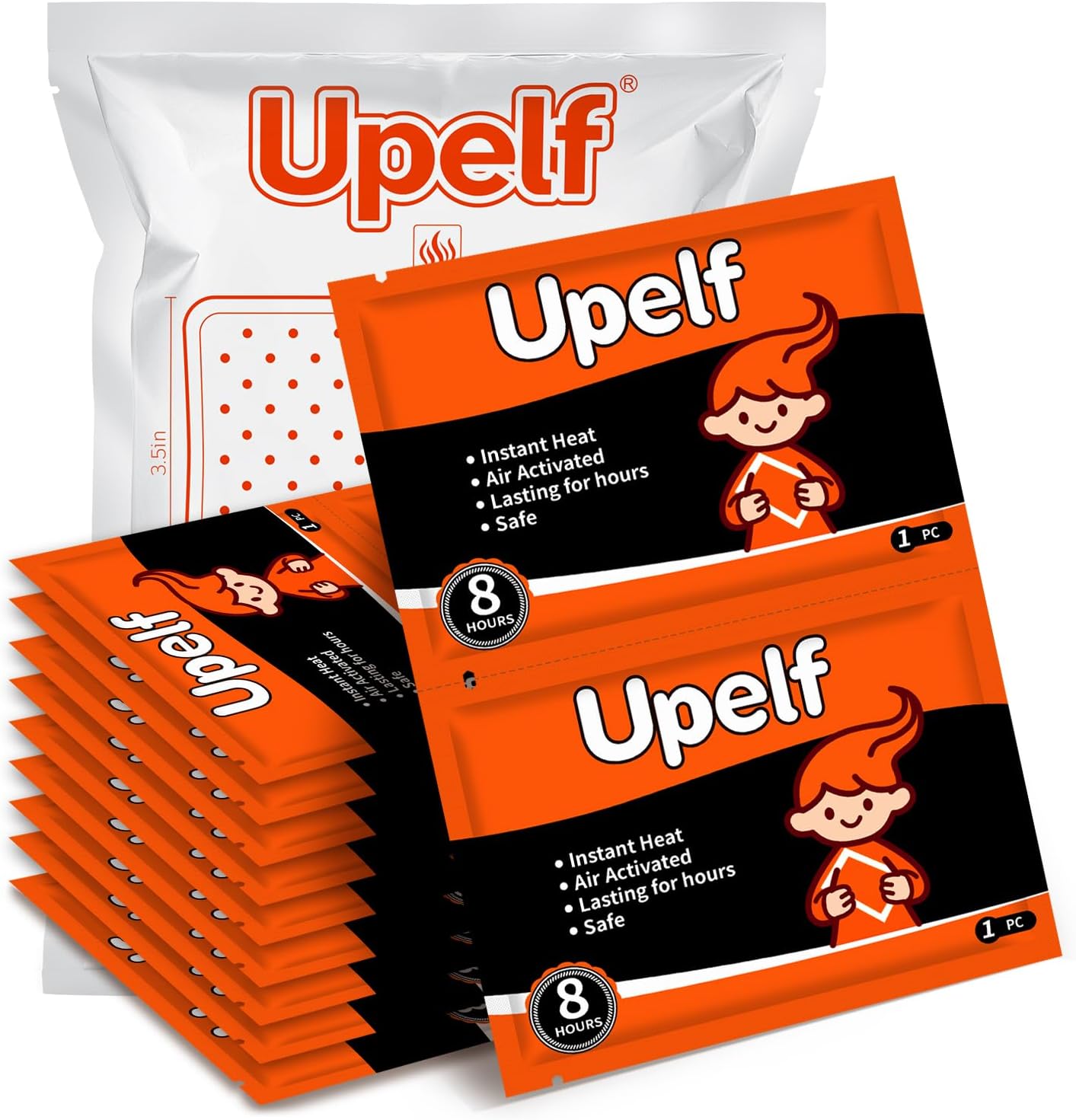 Upelf 20 Counts Hand Warmers Disposable