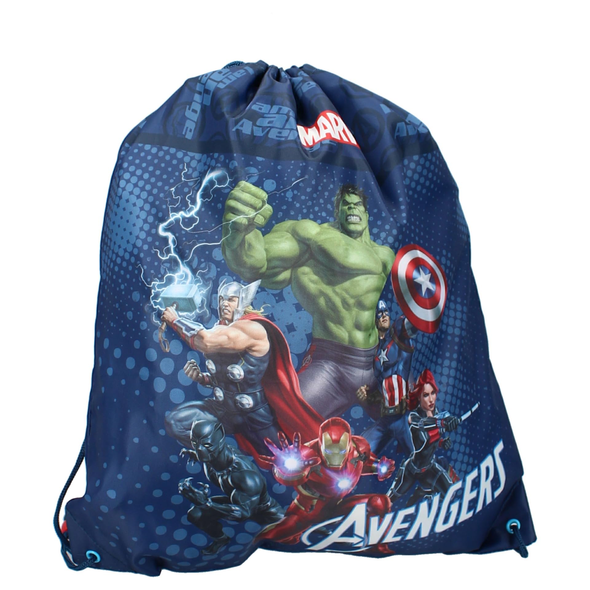 Vadobag Marvel Avengers Power Team Bolsa de deporte, Multicolor, Talla Única