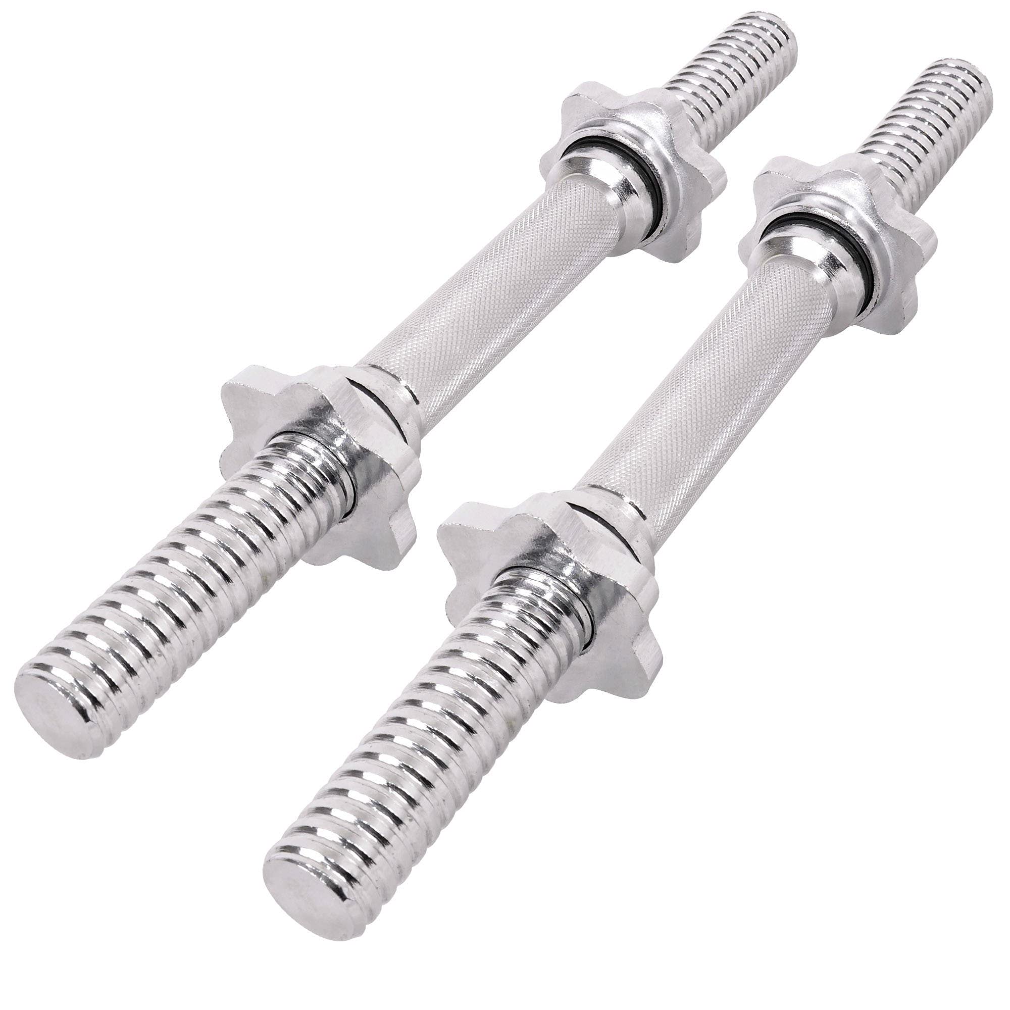 Marbo Sport haltère barres Ø 30 mm | Barre d'haltères 198 cm, 180 cm, 167 cm, barre d'haltères 40 cm, barre SZ & super SZ 120 cm - chromée et moletée, avec serrures