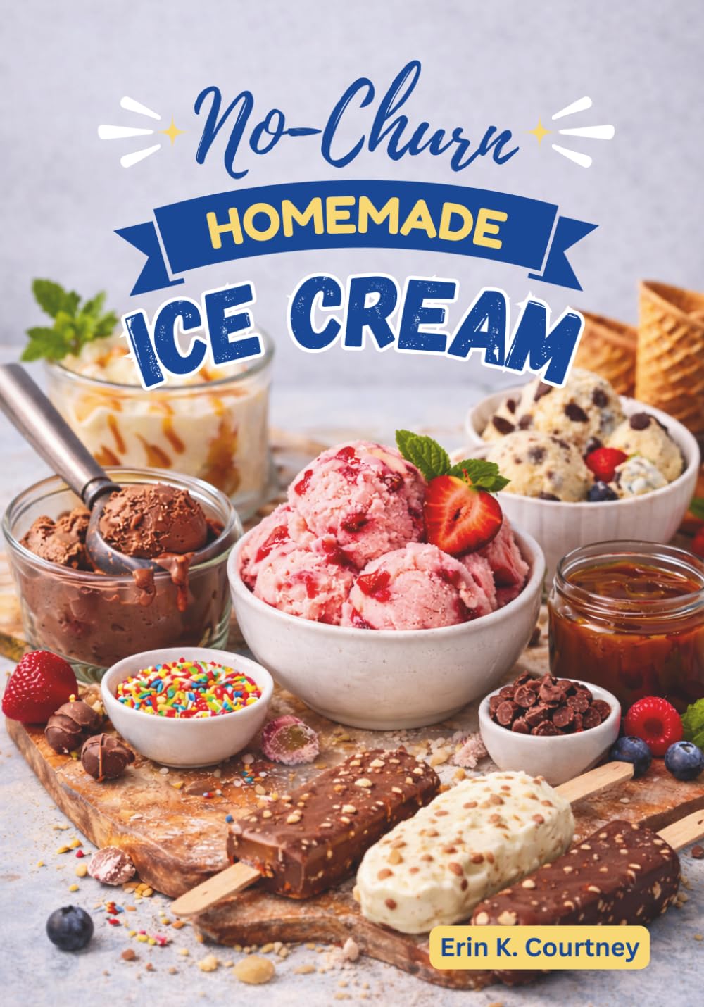 Chef Erin's No-Churn Homemade Ice Cream: Over 75 Easy Recipes For Delicious Frozen Treats During Every Season