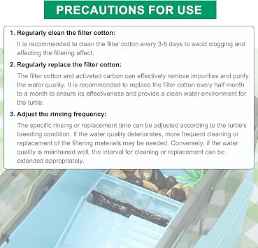 RunDuck Turtle Tank 6 Pack Filter Cartridges Filter Replacement