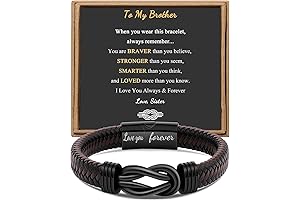 Forever Linked Together Engraved Bracelet: A Unique Brotherly Bond