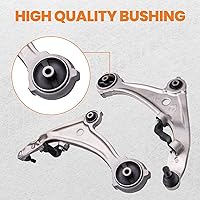 Vista 3 de maXpeedingrods Brazos de control inferiores delanteros para Nissan Altima 2007-2012, Coupe 2013, K620195 K620196 con ensamblaje de rótula