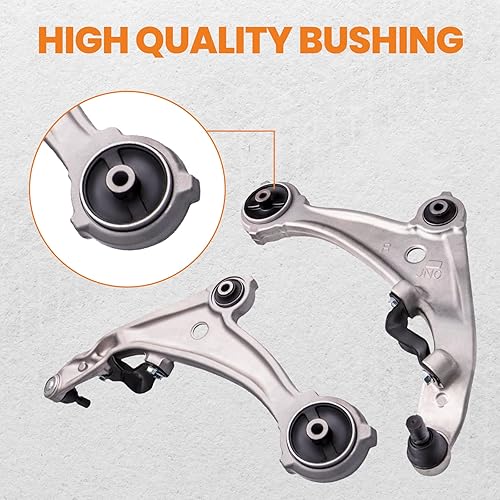 Miniatura 3 de maXpeedingrods Brazos de control inferiores delanteros para Nissan Altima 2007-2012, Coupe 2013, K620195 K620196 con ensamblaje de rótula