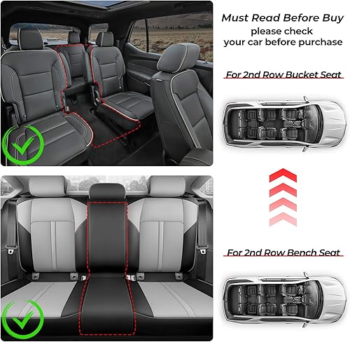 Miniatura 7 de Auxko Alfombrillas para todo tipo de clima, aptas para Hyundai Palisade 7 y 8 asientos 2020-2024 2025, juego de accesorios de goma de elastómero