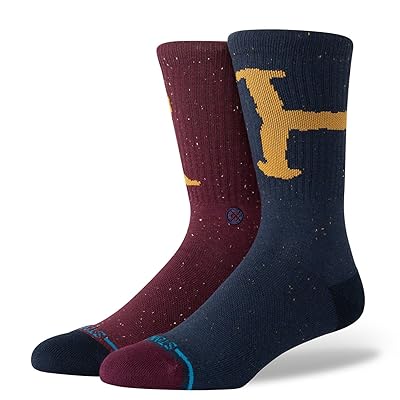 Stance Ron And Harry Crew Knee High Socks Shoes Navy
