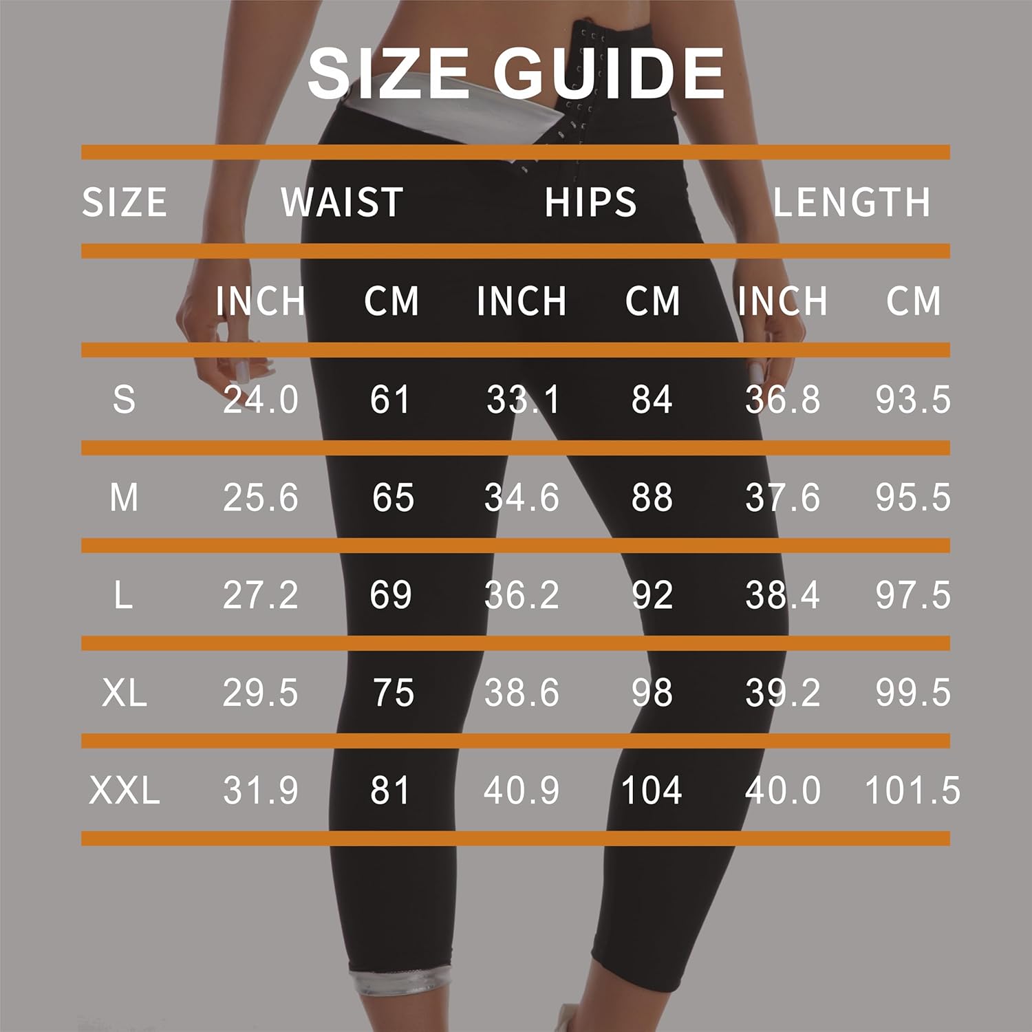 Sauna Suit for Women High Waist Slimming Tummy Control Workout Leggings, Corset Waist Trainer Body Shaper Fitness - Image 6