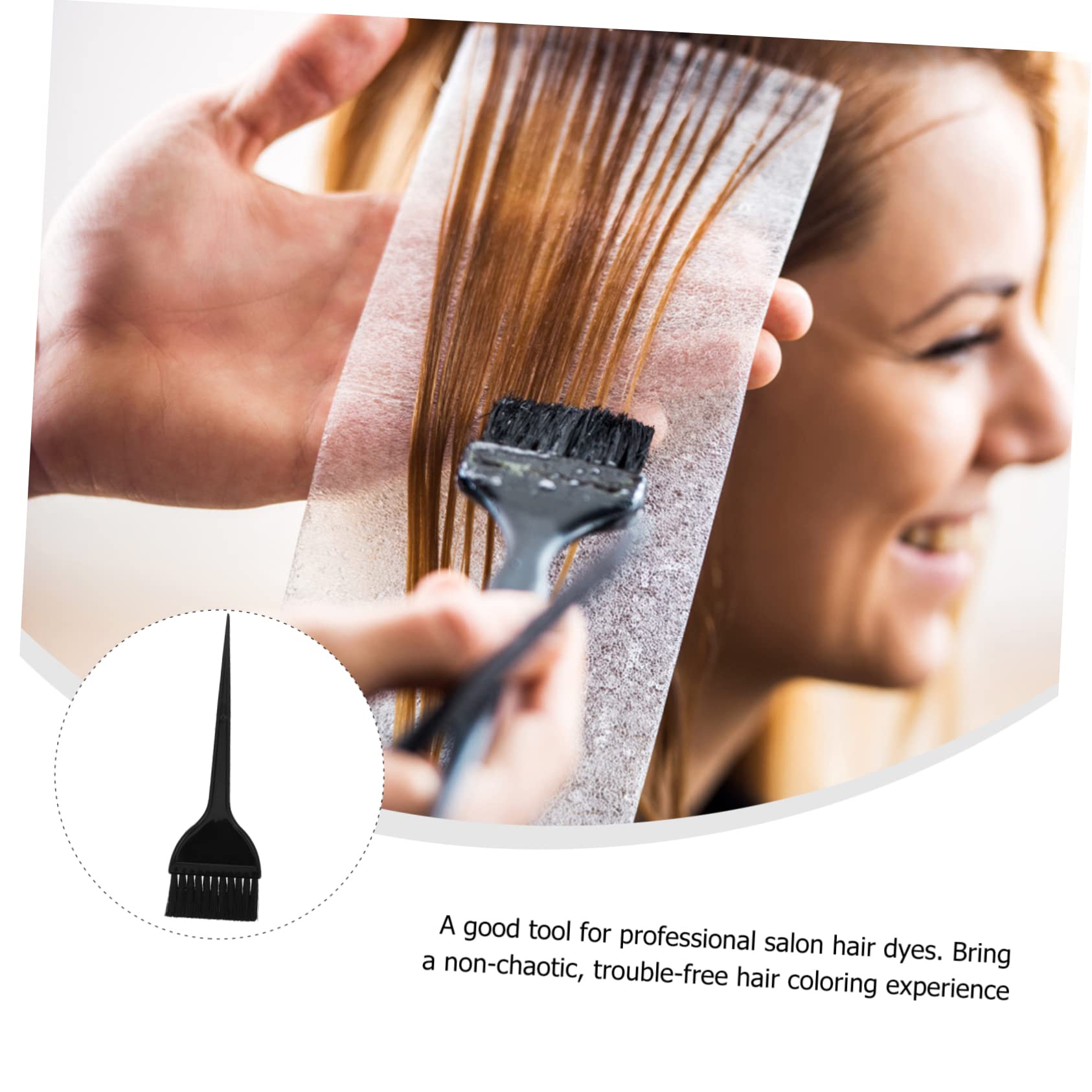 WOONEKY 11pezzi Mèches Per Capelli Con Kit Completo Cuffia in Silicone e Gancio Per Colorazione Strumenti Professionali Per Mèches e Trattamenti Casa Per Donne e Ragazze