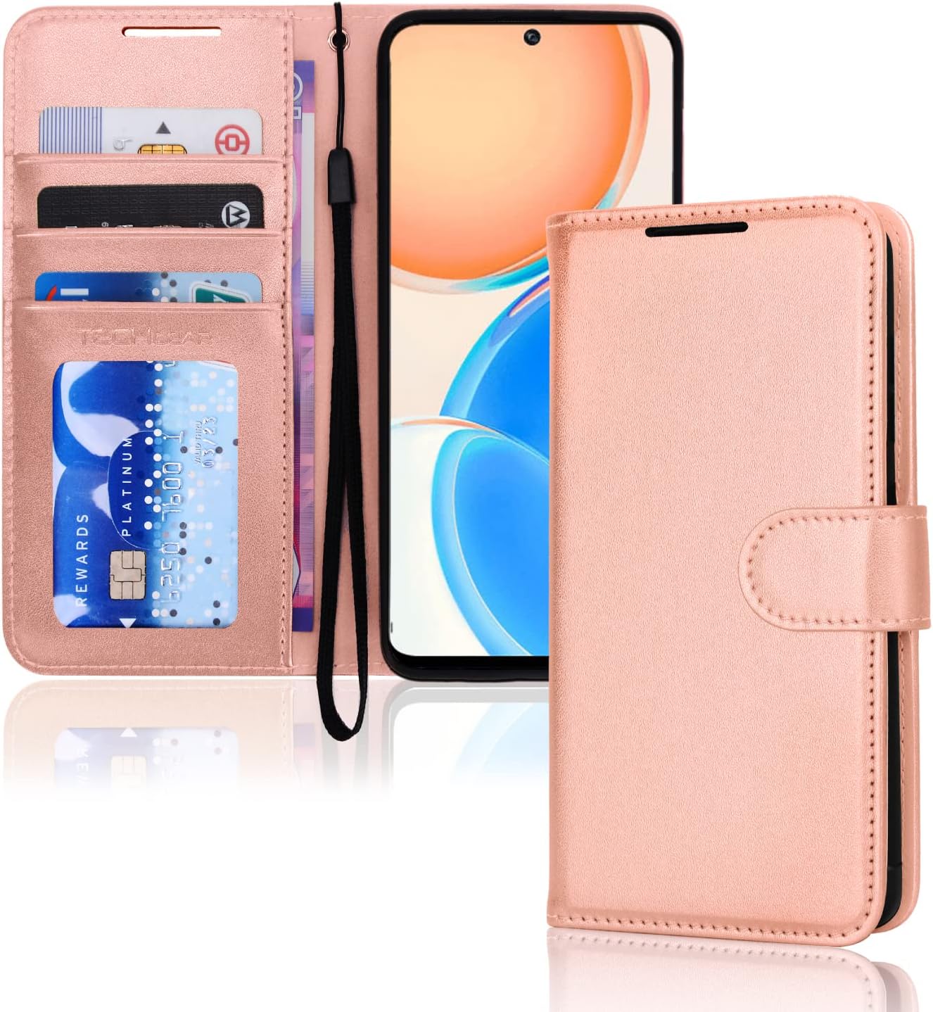 Wallet Flip Leather Case For Honor X6 X7 X8 X7C X9C Smart X6B X6C Magnetic Cover | UK - View #4
