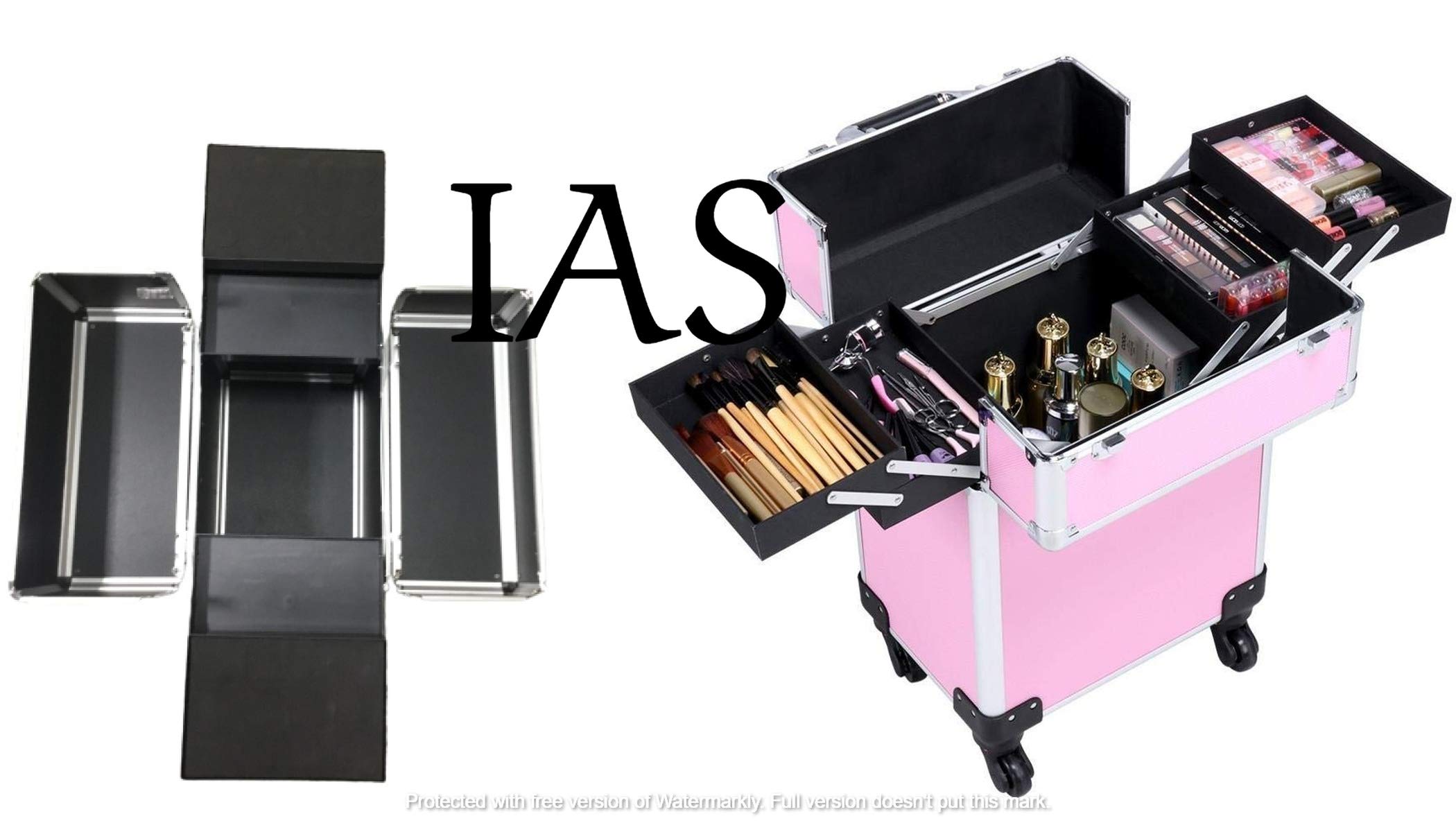 IAS Professional vanity box with trolley 2