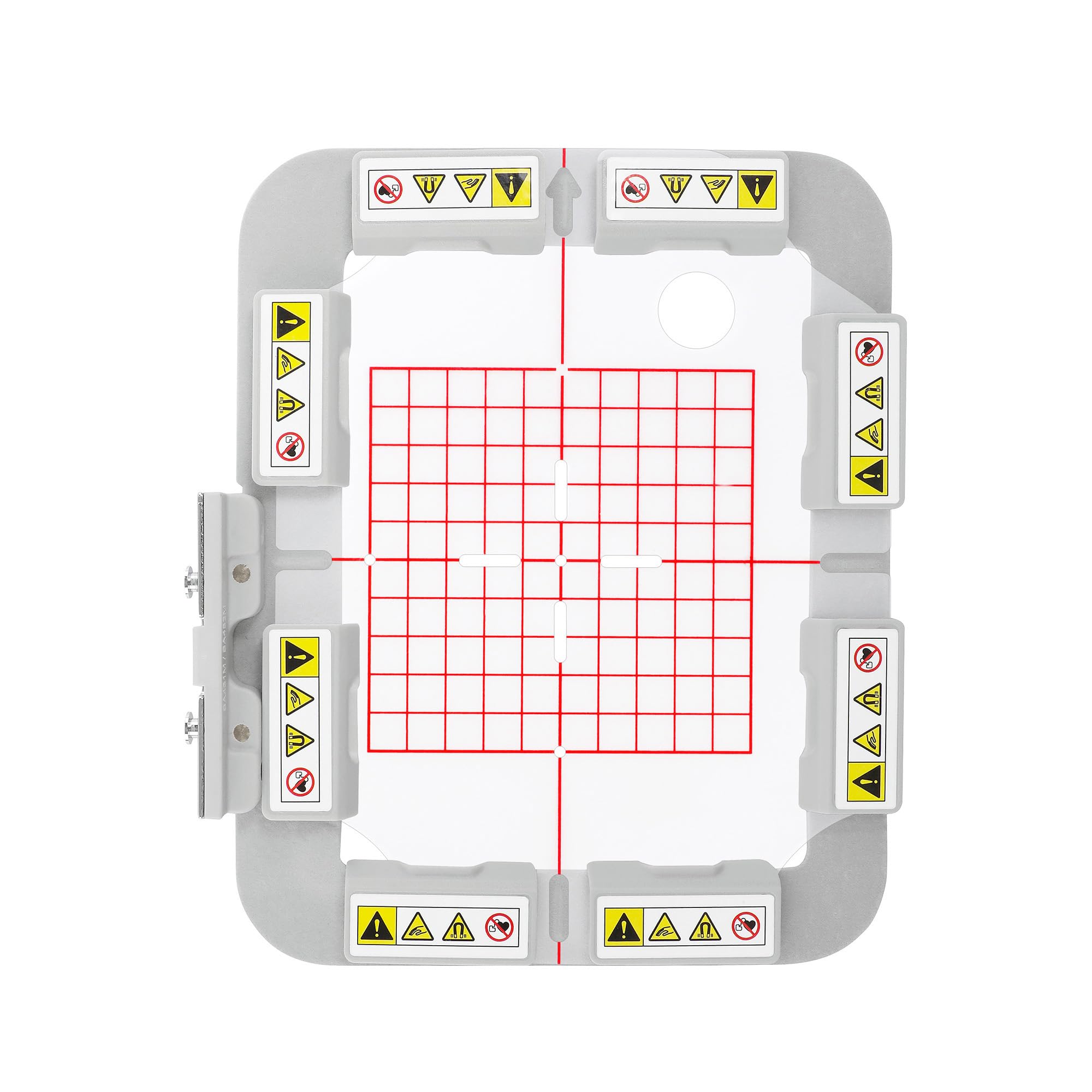 Sew Tech Magnetischer Stickrahmen aus Metall für Poolin EOC05 Stickmaschine, 10,2 x 10,2 cm