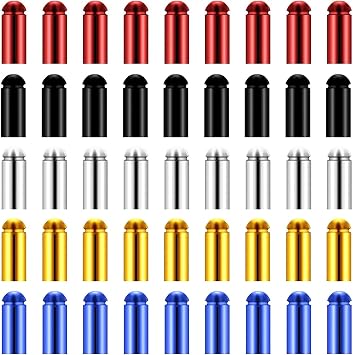 XIWENQUKU 45 Pcs Dart Flight Wing Savers Protectors Aluminum Alloy Dart Wing Corrector Fixed 90 Degrees Professional Competition Dart Accessories 5 Colors