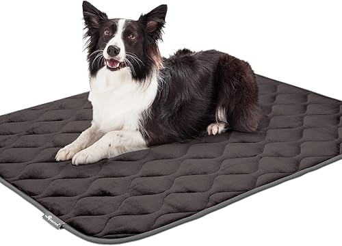 Miniatura 75 de Paw Inspired Alfombrillas acolchadas lavables para perros, almohadilla de 41 x 28 pulgadas, se adapta a perreras de 42 pulgadas, a prueba de fugas