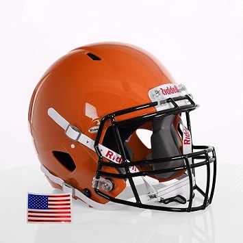 Riddell Speed Victor I 2025 Youth w/Black S2EG-II-HS4-1P + US Helmet Flag Decal - Green Gridiron