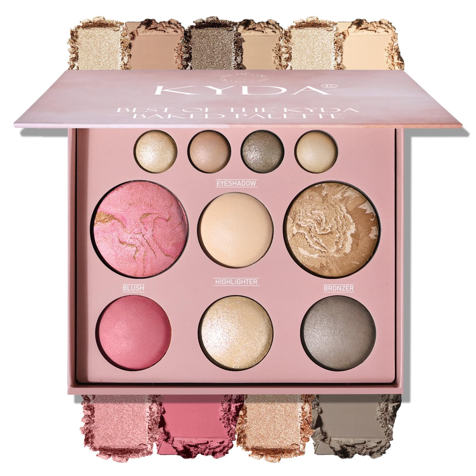 KYDA Best Of The Baked Makeup Palette - makeup palettes | Mubboo