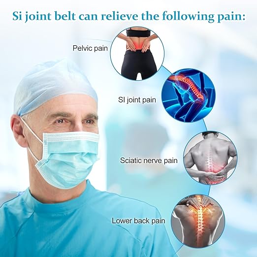 Faja Lumbar para Dolor de Espalda Ajustable Hombre Mujer miniatura 5