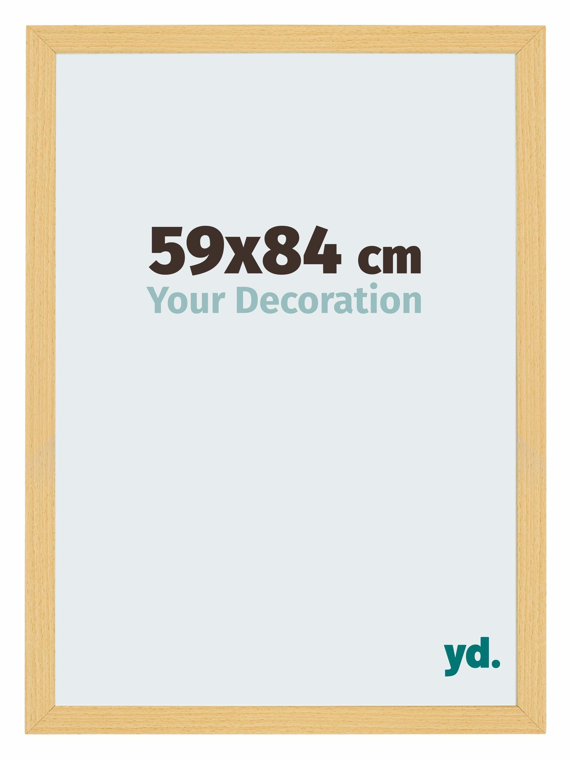 Your Decoration - Puzzle frame 59x84 - Beech Design - Puzzle frame 1500-2000 Pieces - MDF Photoframe - Mura