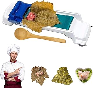 Grape Leaves Roller, Grape Leaf Roller Machine, Dolma Roller, Dolma Maker Machine, Magic Sushi Roll Maker, Home Essentials Vegetable Meat Rolling Tool for Beginners (1PC)