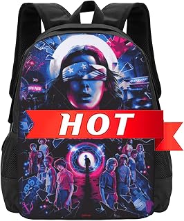 Stranger Casual Travel Backpack Lightweight Durable Large Capacity Laptop Backpack Unisex Casual Daypack Stranger Fans Gifts