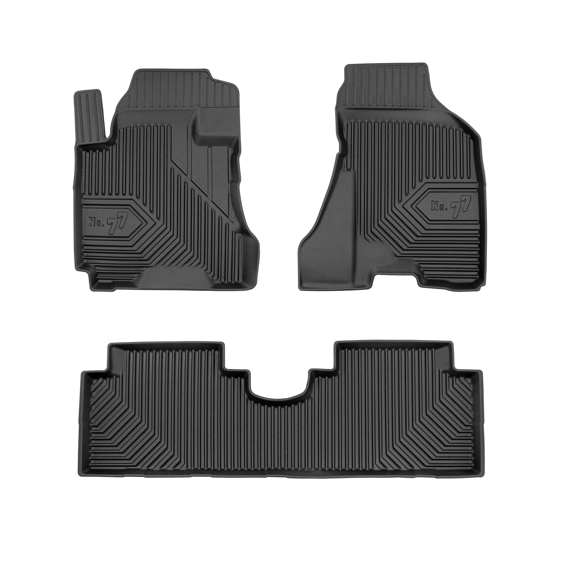 FROGUM No.77 Alfombrillas para Coche Alfombras para Hyundai Tucson I 2004-2009 | Borde Alto | para Todo el año | Tamaño