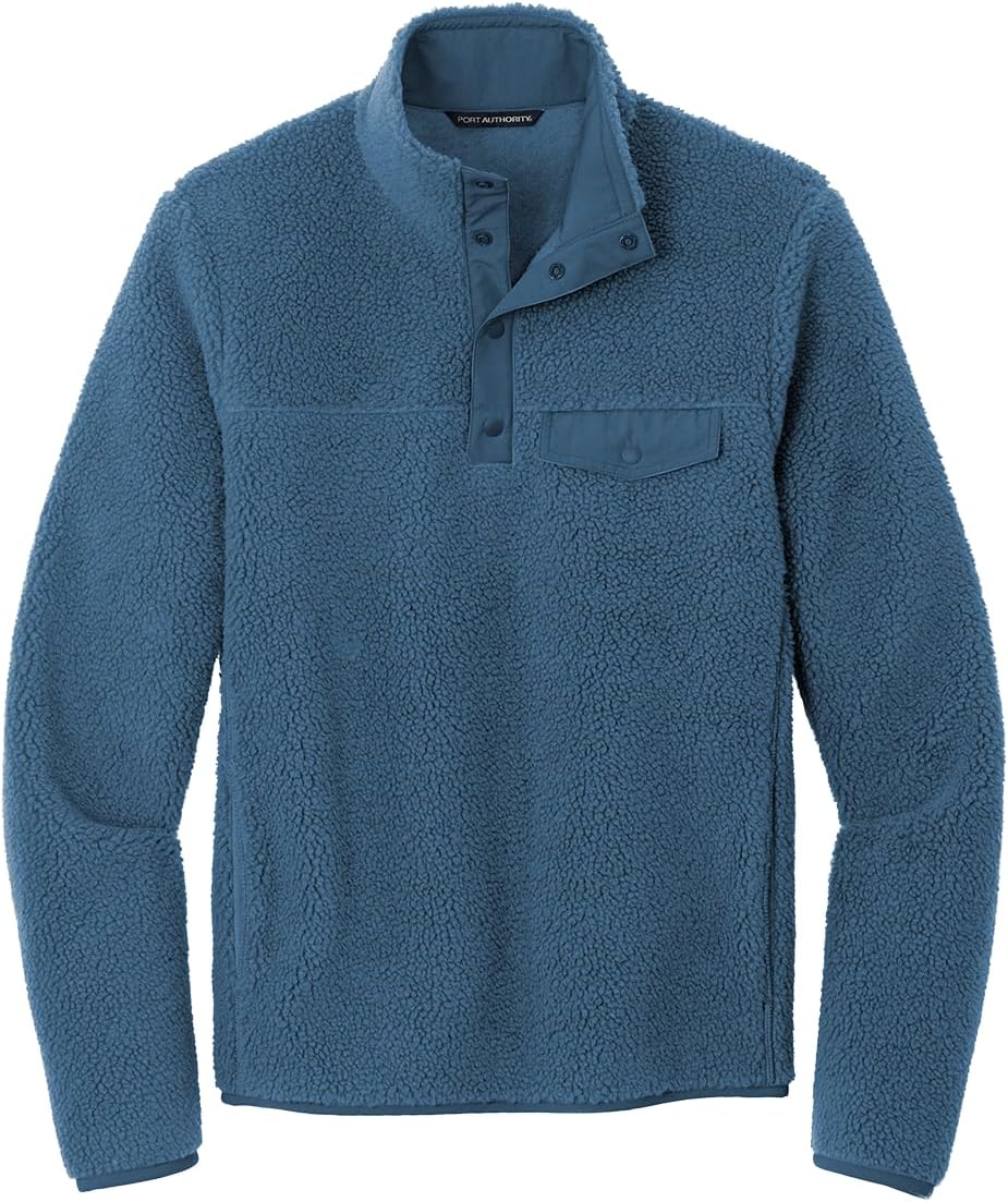 Port Authority Camp Fleece Snap Pullover