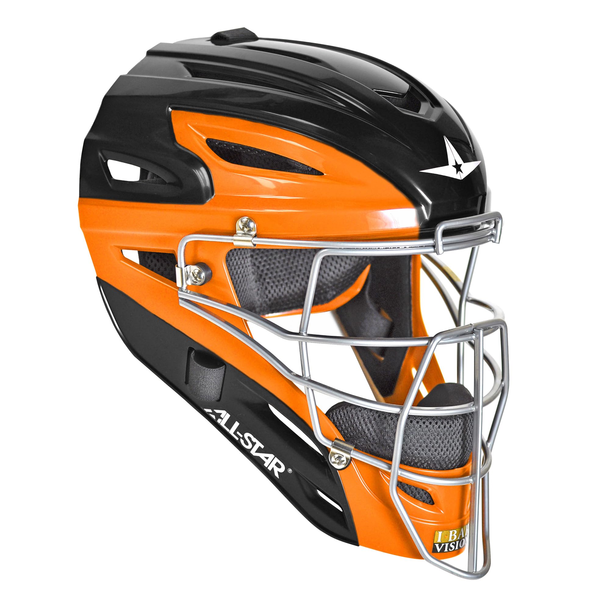 Amazon.com : All-Star System Seven Two-Tone Adult Catcher's Helmet