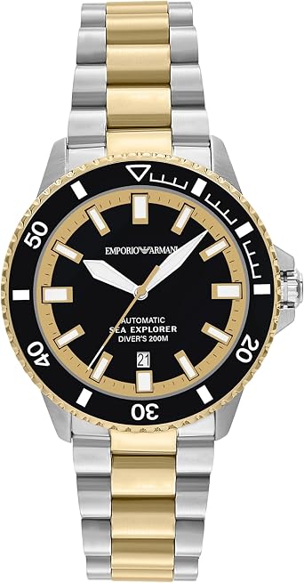 Amazon | [エンポリオアルマーニ] 腕時計 SEA EXPLORER AR60079 メンズ