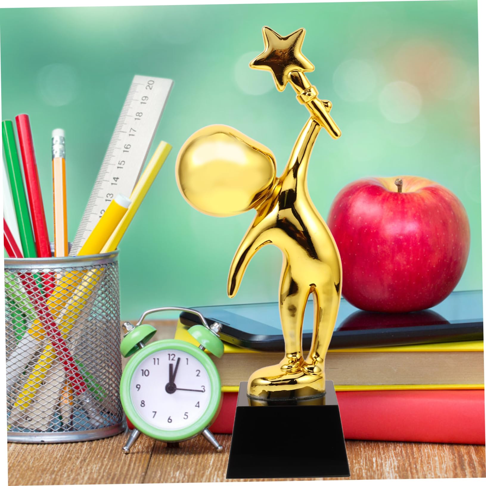 Coppa in Resina per Competizioni Musicali e Sportive, Decorazione per Eventi Scuola e Asilo
