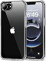 Vista 75 de HOOMIL Funda para iPhone 7 Plus/iPhone 8 Plus de 5.5 pulgadas, no amarillea, protección contra caídas, cubierta trasera dura transparente