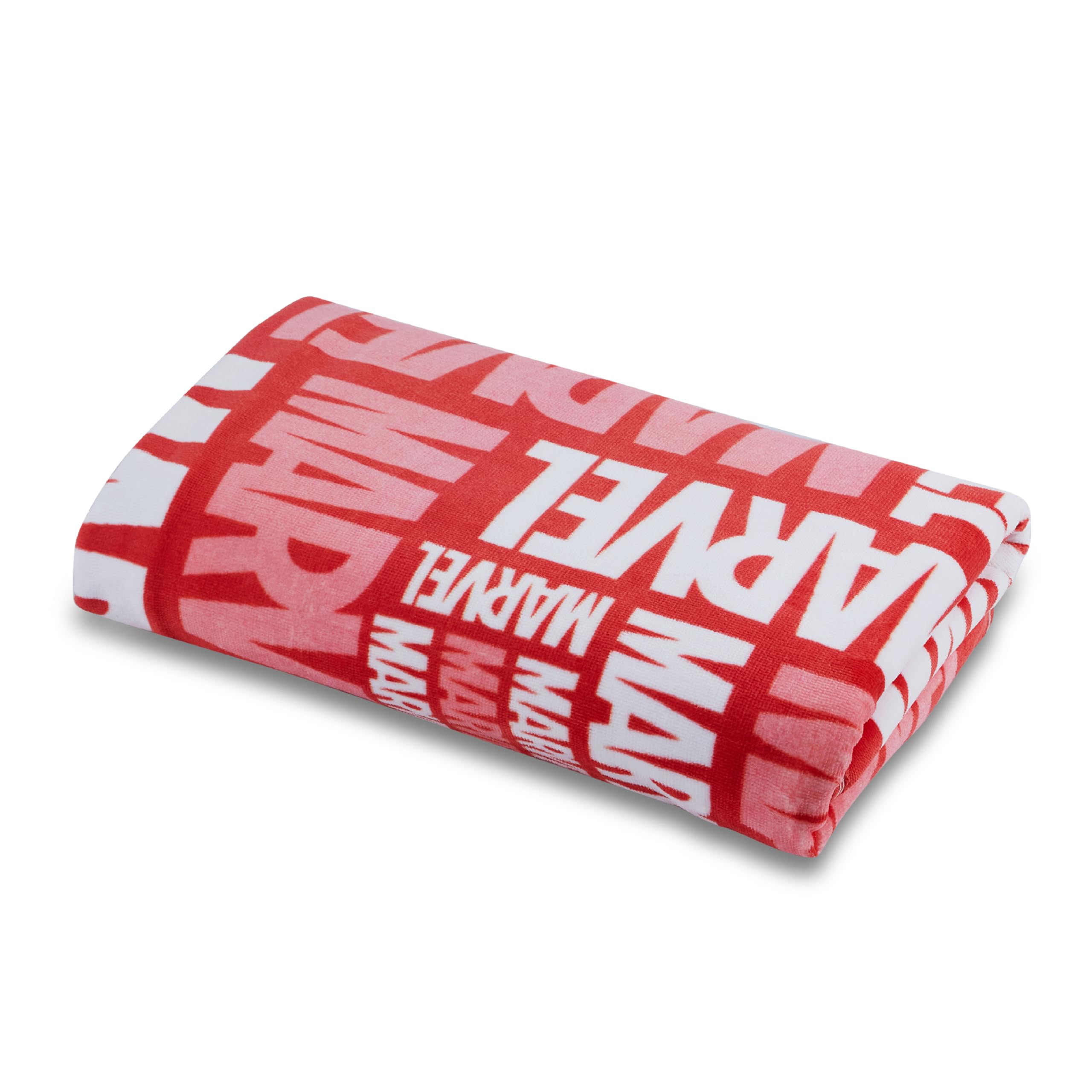 Spaces Marvels Kids Bath Towel | 100% Cotton 450 GSM Dobby Towel | Super Absorbent, Quick Dry & Digitally Printed Bath Towel | Printed Red | 75 x 150 Cm-picture-28