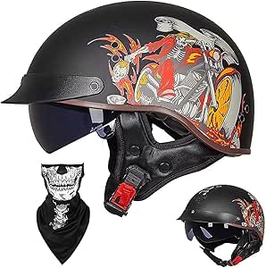What helmet is suitable for riding a chopper