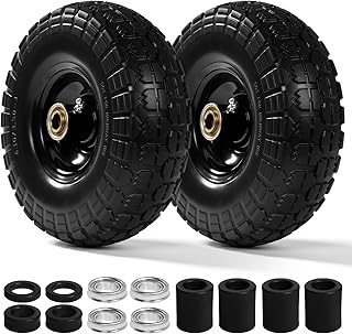 Backyard Flat-Free Replacement Wheels 2-Pack