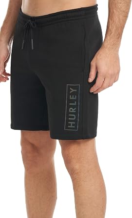 Hurley Mens Boxed Logo Fleece Short