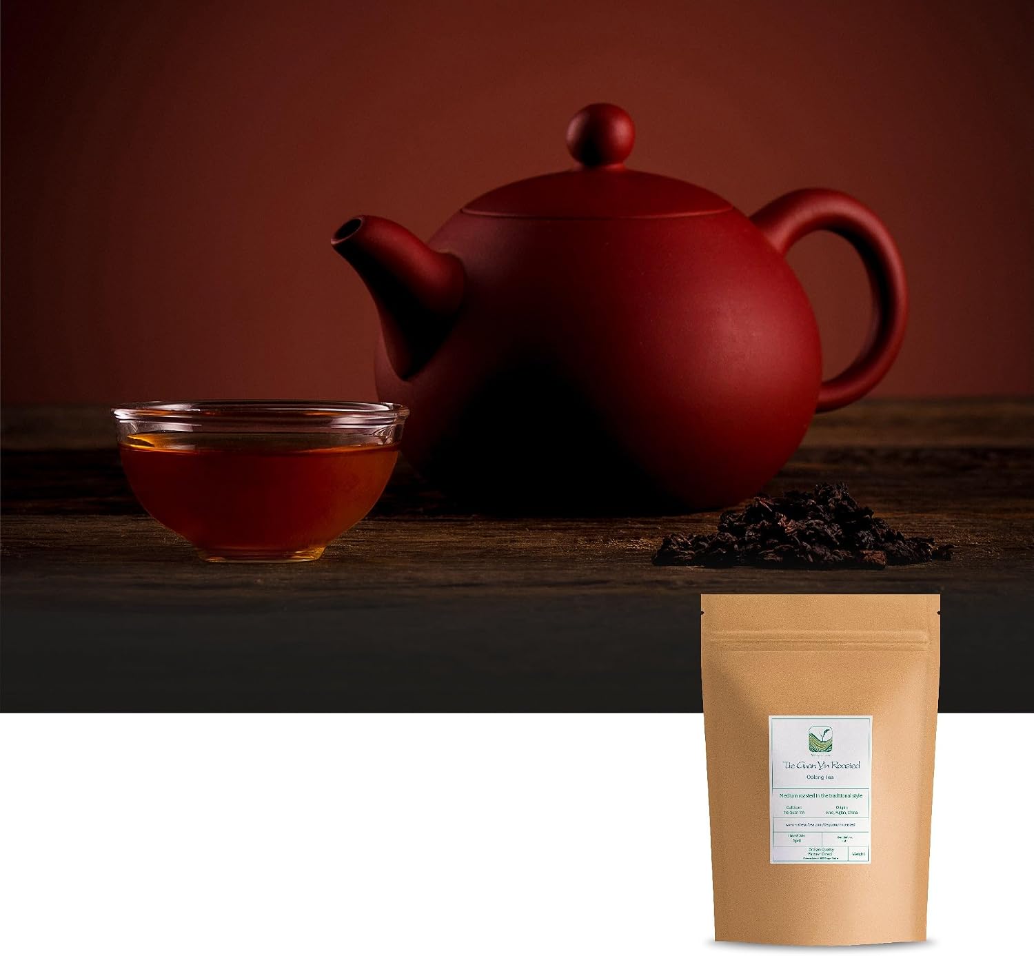 Tie Guan Yin Oolong Tea - Roasted Iron Goddess of mercy - Wu long Tea From China - Tieguanyin 50g orzechowa głębia smaku po tradycyjnym wypalaniu idealna na jesienne i zimowe wieczory