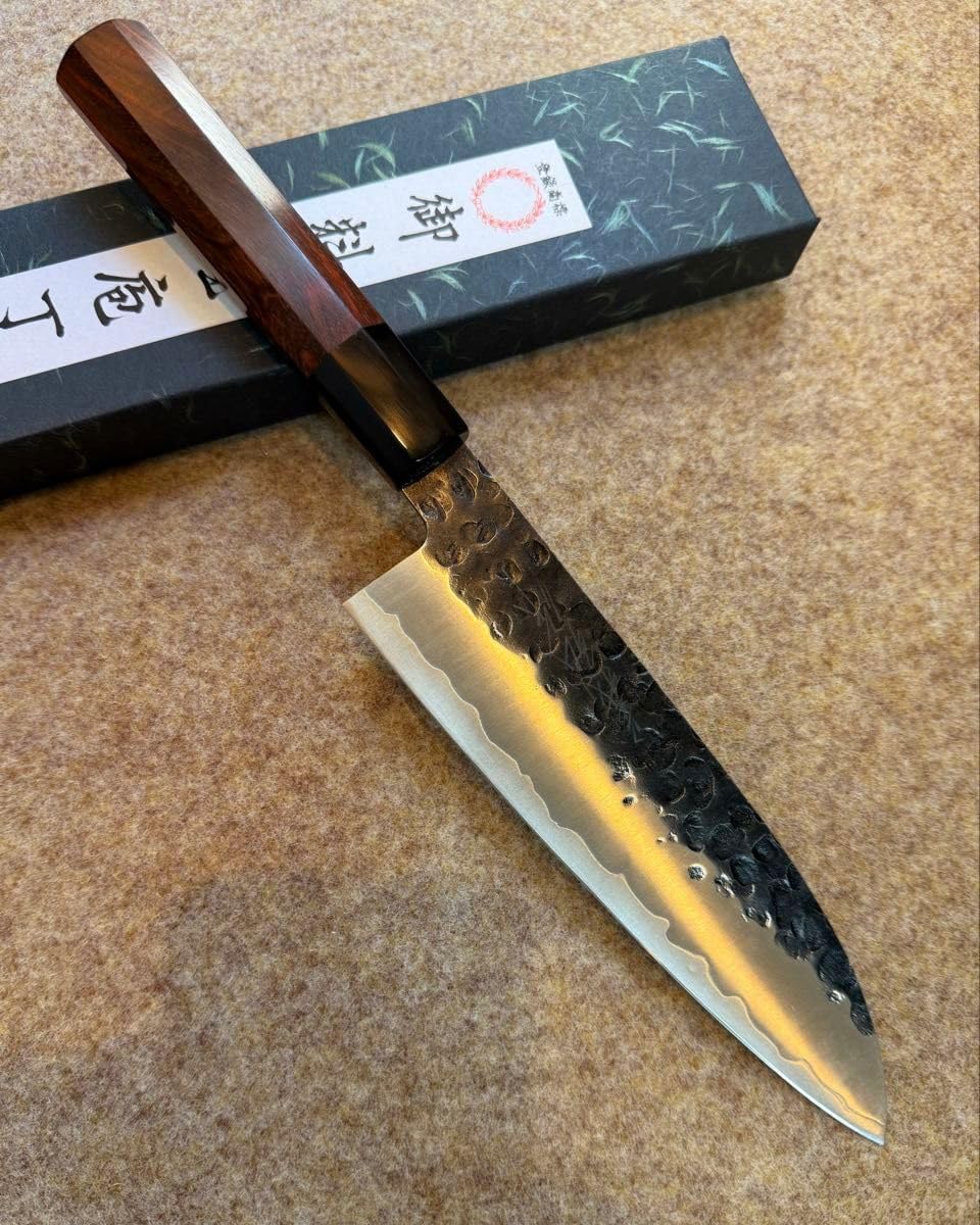 新品未使用】瑞雲 三徳180mm 関兼次 100周年記念モデル（木鞘付き