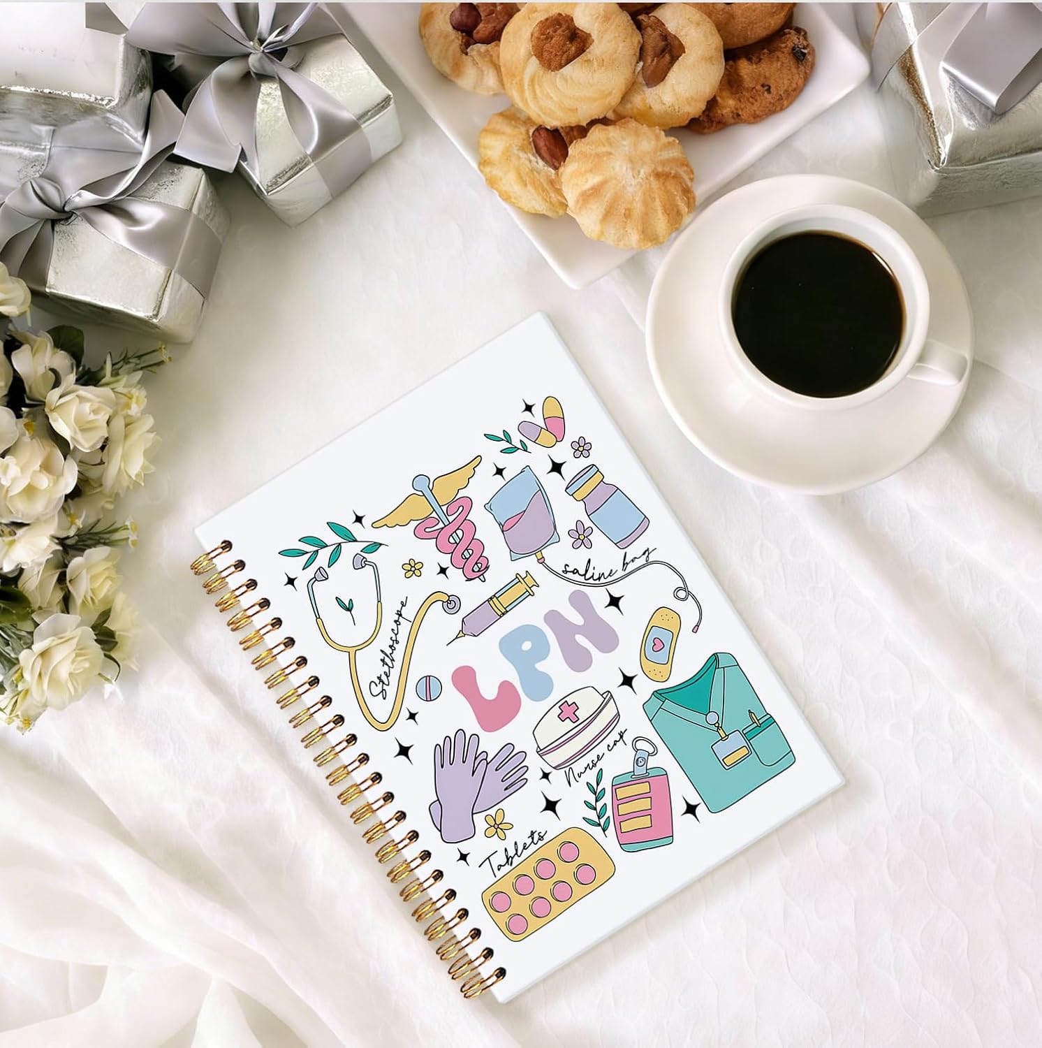 LPN Gifts Notebook Journal, Nurse Appreciation Gift image 4