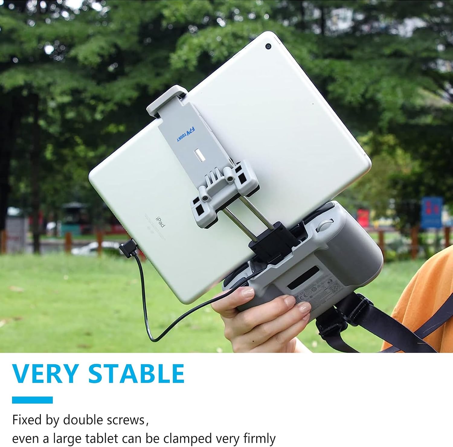 Foldable Tablet Holder for DJI Mini 3 Pro/DJI Mini 2 /Mavic Air 2/ Air 2S/ DJI Mavic 3, No Disassembly iPad Holder Stand, DJI Mini 2 Accessories, Mavic Air 2 Accessories