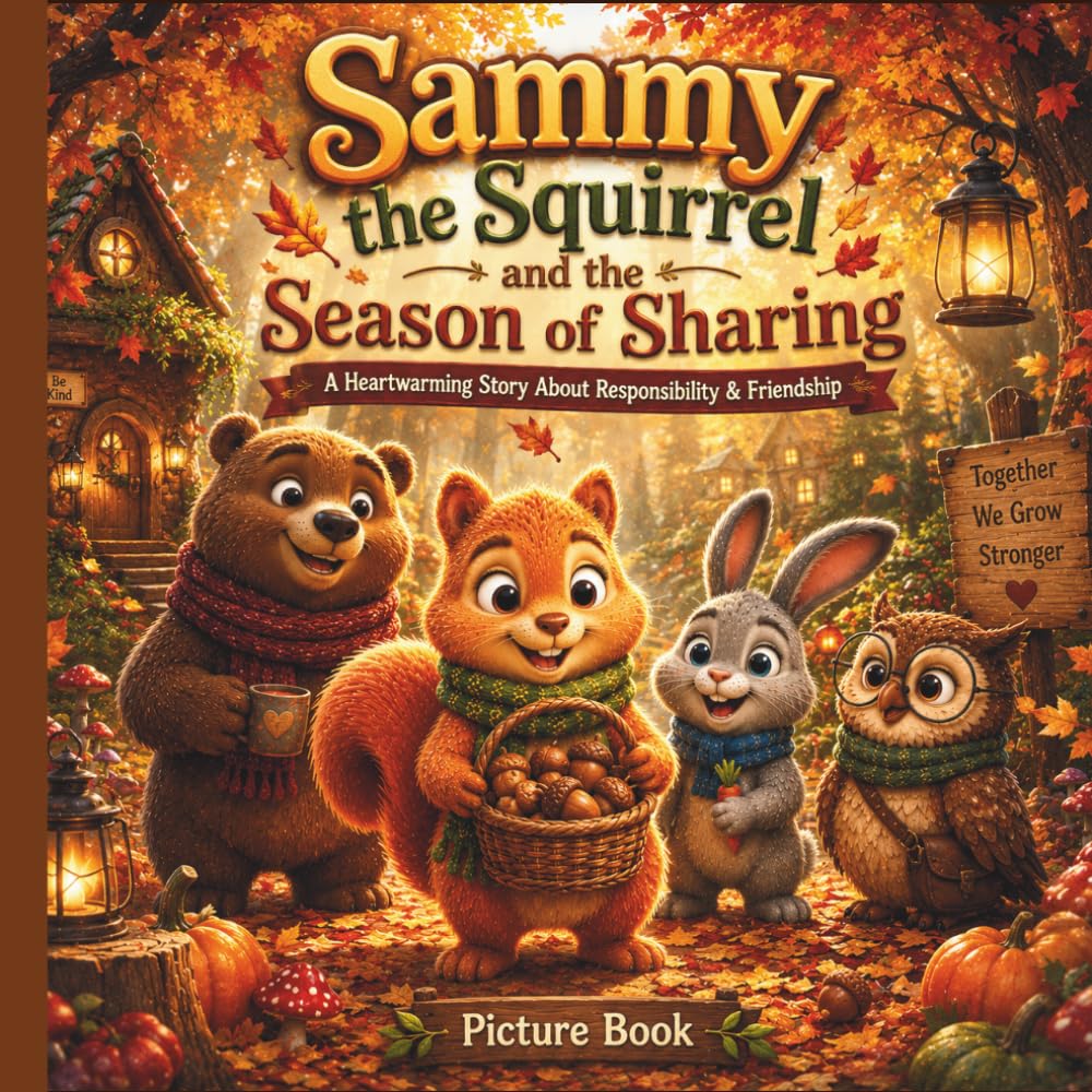 Sammy the Squirrel and the Season of Sharing: A Heartwarming Story About Friendship and Responsibility