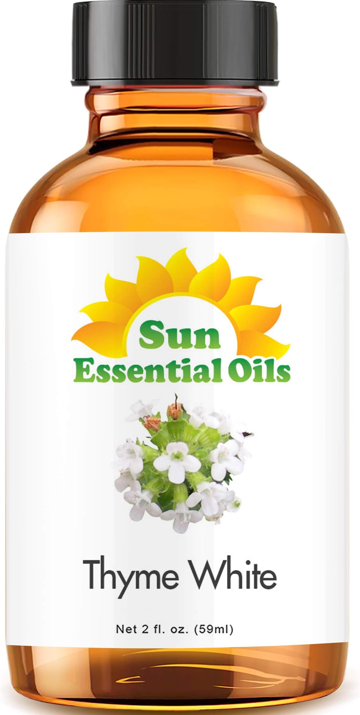 Thyme (White) (2 fl oz) Essential Oil - Best 2 ounces (59ml)