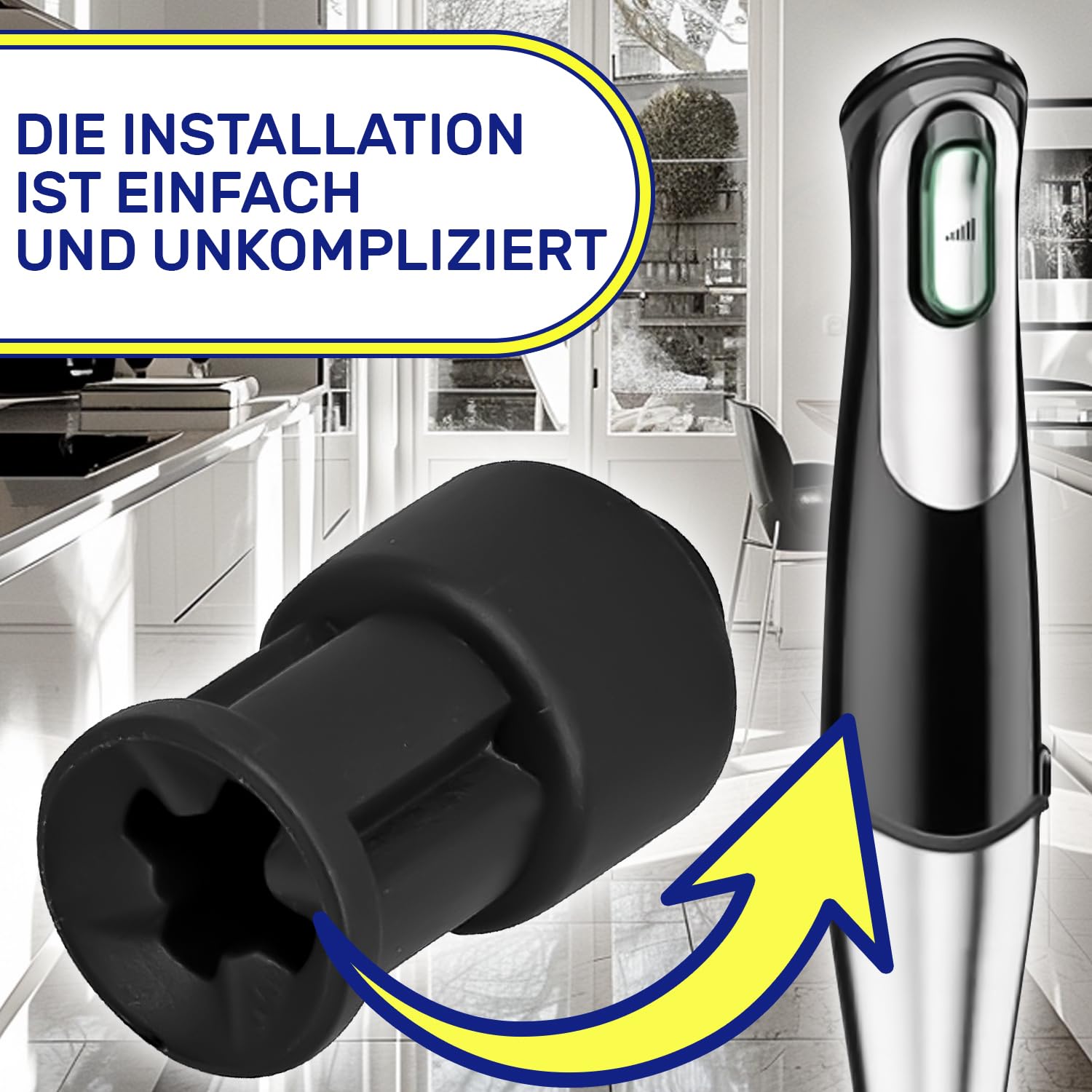 Original Getriebedeckel Für Braun Multiquick Mixer - Einfacher Austausch