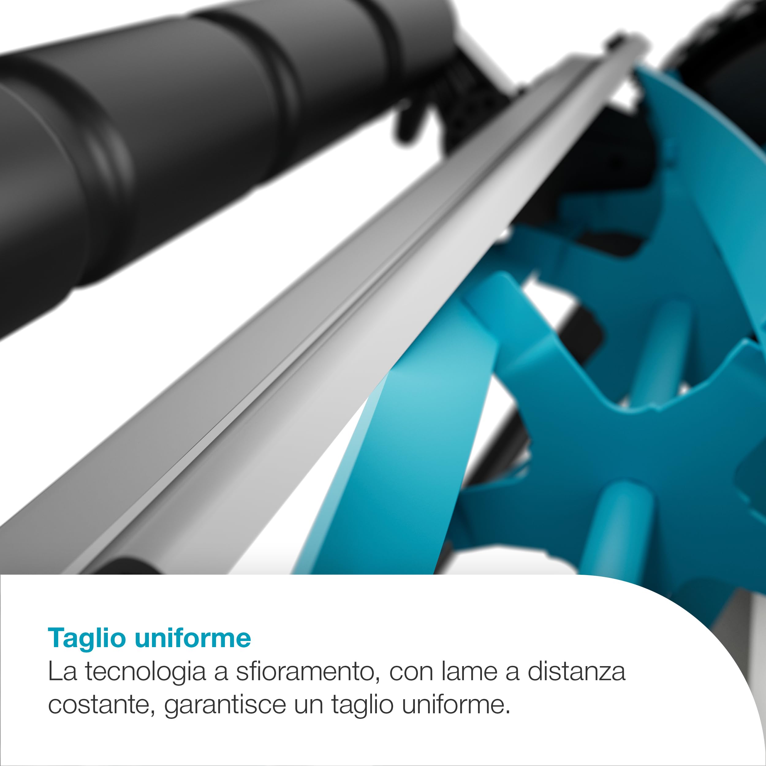 Gardena Rasaprato a Mano Elicoidale Comfort 400 Rasaprato a mano elicoidale: Prato all'Inglese, Larghezza di taglio da 40 cm, Senza fili, Facile da manovrare, Per prati fino a 250 m² (11760-20)