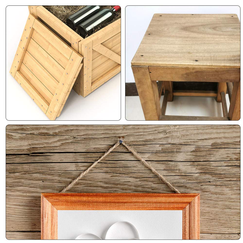 100 Chiodini Ottone 1.5x10mm - Per Falegnameria Domestica, Fai Date, Artigianato - Foto 3