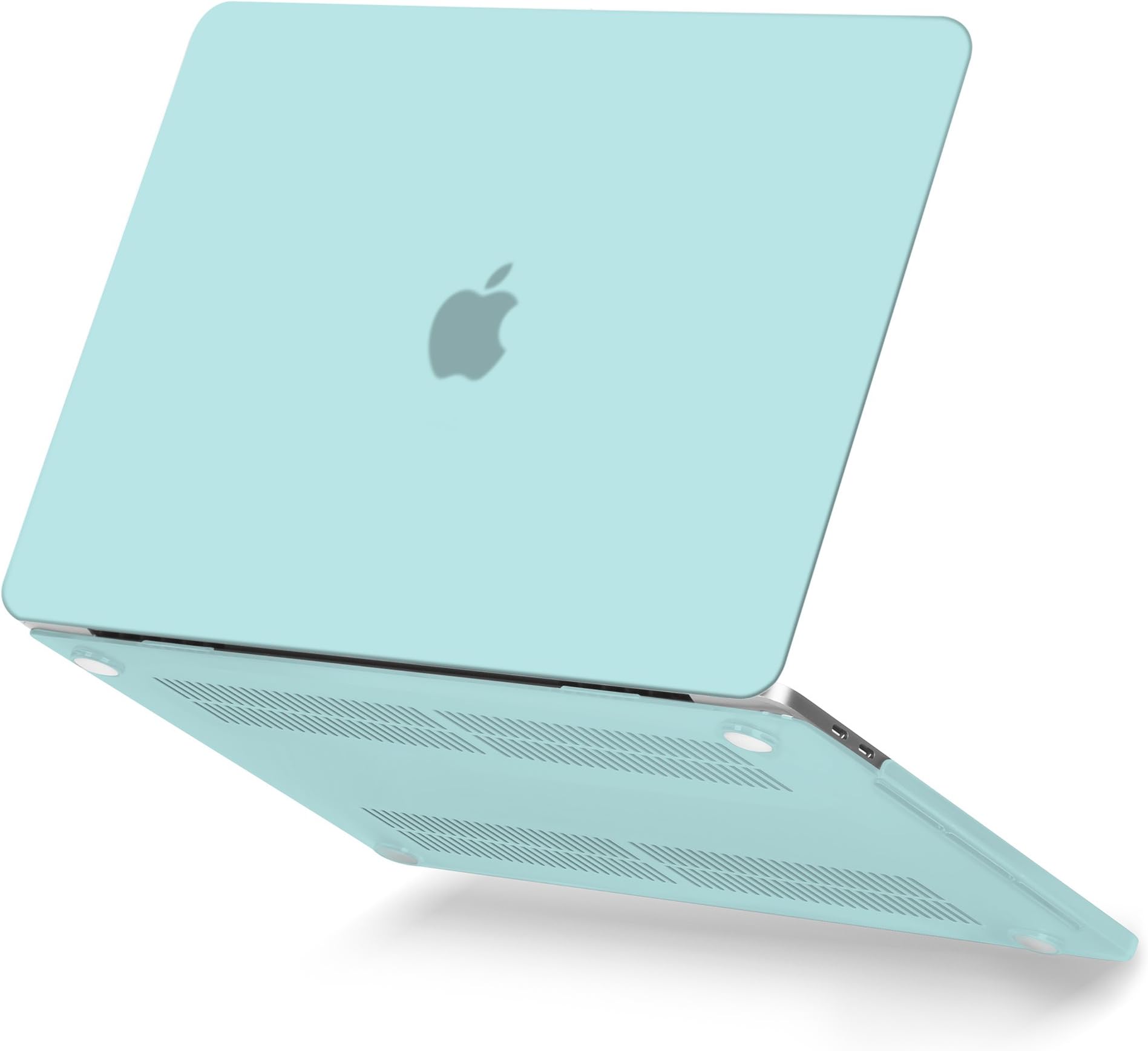 MacBook Pro Touch Bar 15 A1990/A1707 (2016, 2017, 2018 Release) Case, GMYLE Hard Plastic Shell Matte Cover for New Apple Mac Pro 15 Inch - Aqua Green