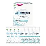 WaterWipes Sensitive+ On The Go Wipes, 3-In-1 Cleans, Cares, Protects, 99.9% Water, Unscented & Hypoallergenic Wet Wipes, 224 Count (8 Packs)